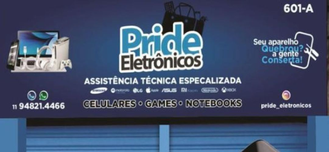 Foto da capa de Pride Eletrônicos Vila Santa Catarina | Conserto de Celular Notebook e Videogame